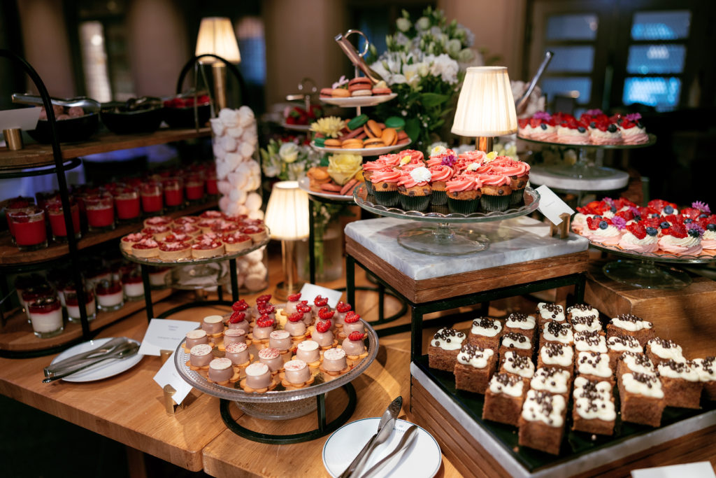 Sweet treats at Britannia's summer buffet in Palmehaven, as created by Head Pastry Chef Cathrine Nilsen and her team.