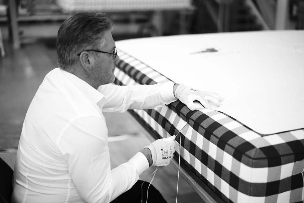 Hästens Bed manufacture 