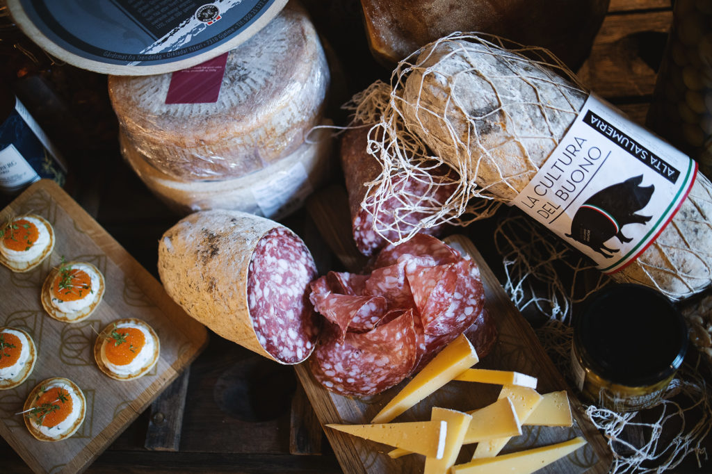 Ham and cheese, as found in the Weekend pack at Vinbaren's Delicatessen, located at Britannia Hotel in Trondheim, Norway.