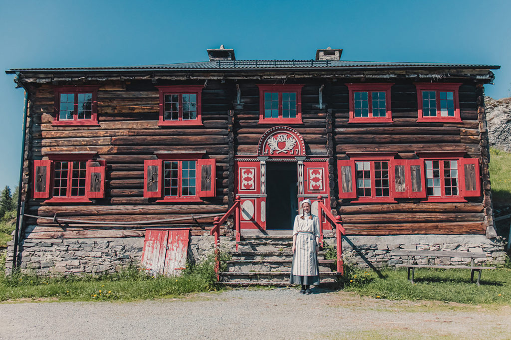 Old building at Museum in Trondheim