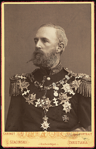 King Oscar II of Sweden