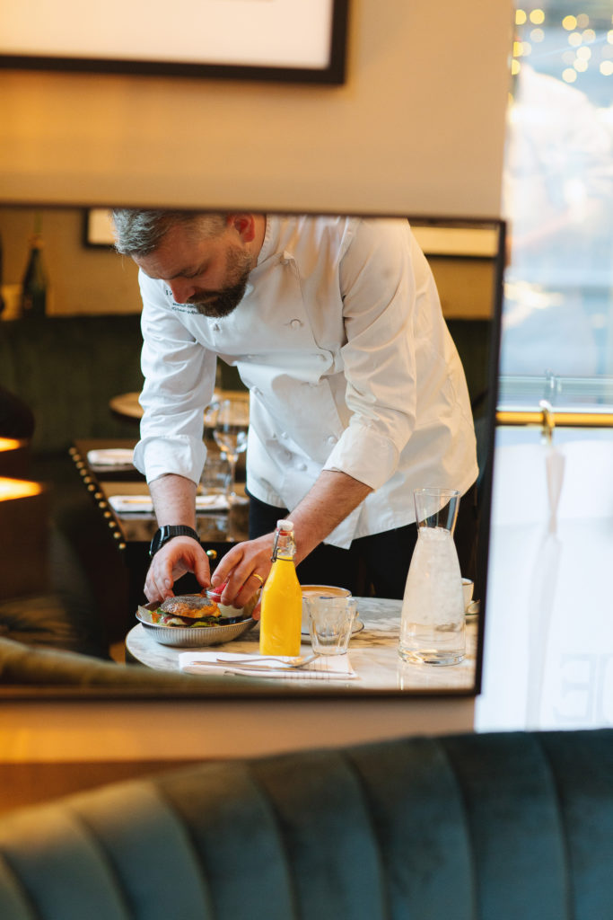 Breakfast at Brasserie Britannia