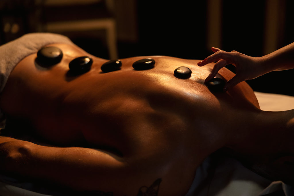 Britannia Spa hot stone massage