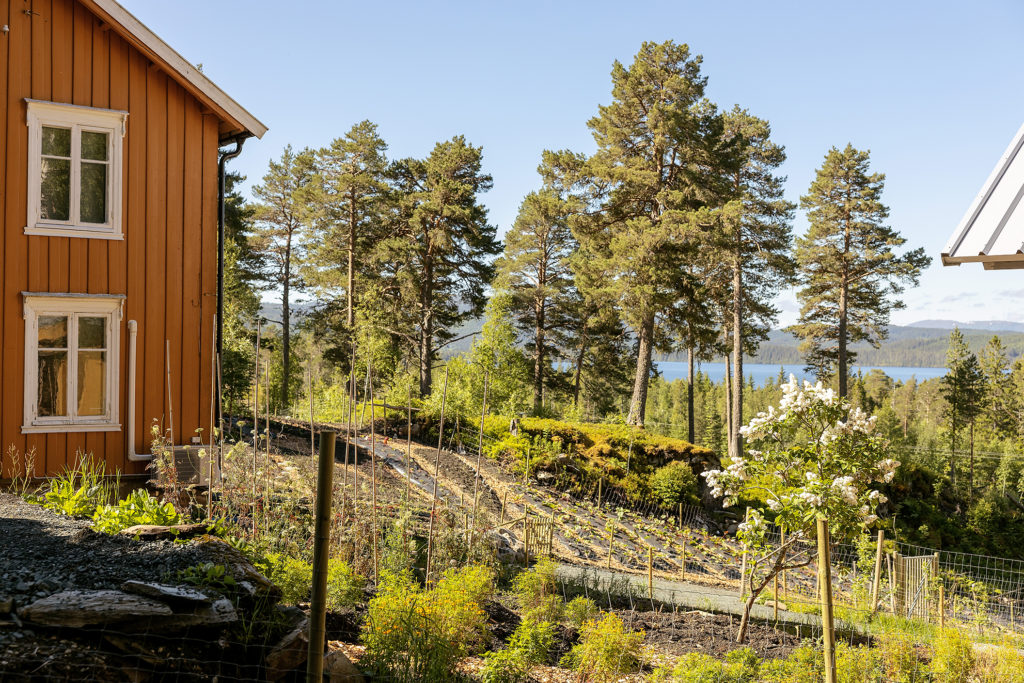 Braattan Gaard, Britannia hotel's farm kitchen outside of Trondheim, on the lake Jonsvatnet