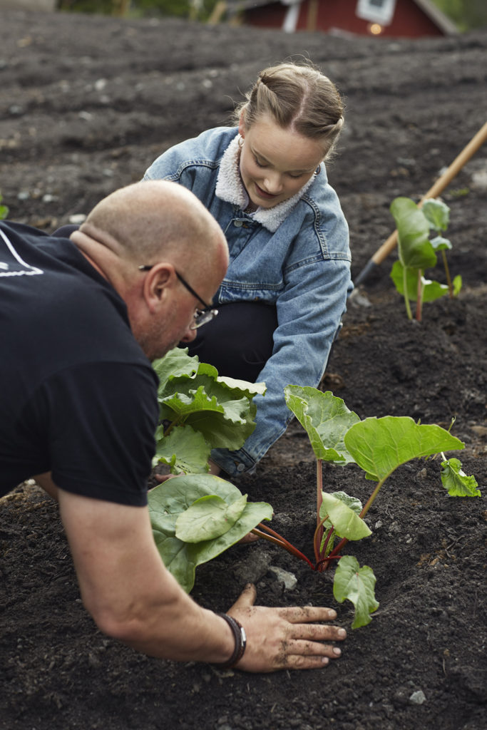 Britannia Chefs at Braattan Gaard, the hotel's farm kitchen outside of Trondheim