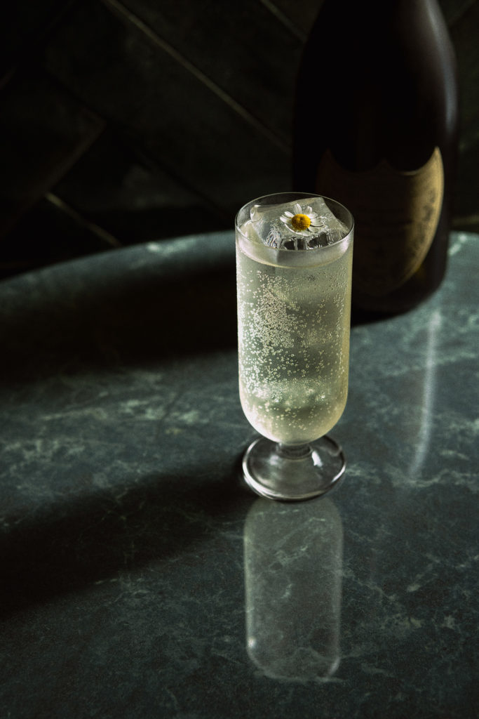 A La Royale, a cocktail by Øyvind Lindgjerdet for Vinbaren at Britannia Hotel. Photo by EBS Photography.