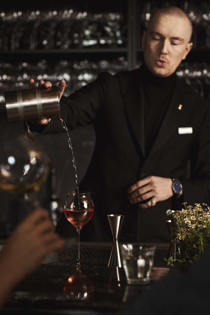 Aromatique, a cocktail by Øyvind Lindgjerdet for Vinbaren at Britannia Hotel