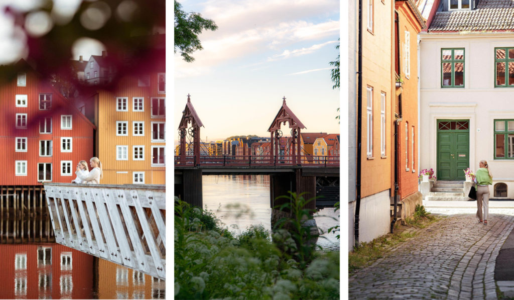 Trondheim Bakklandet og Gamle Bybro