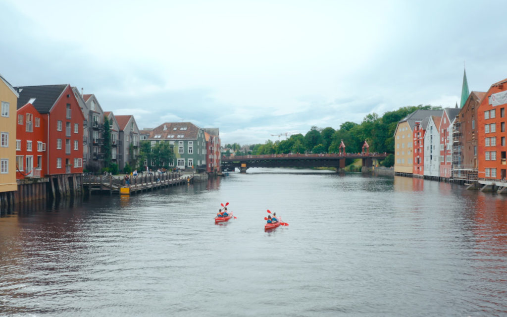 Kayaktur i Trondheim