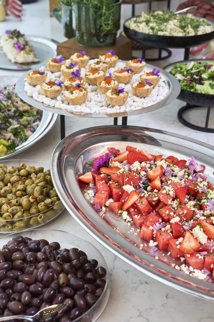 Sommerbuffet i Palmehaven