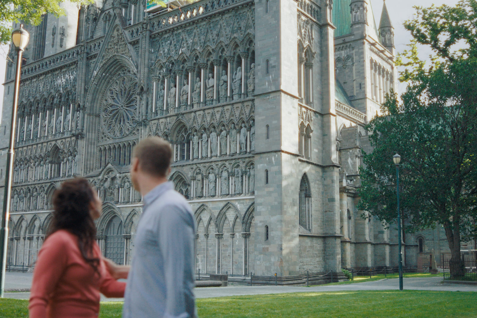 Visiting Nidaros Cathedral in Trondheim
